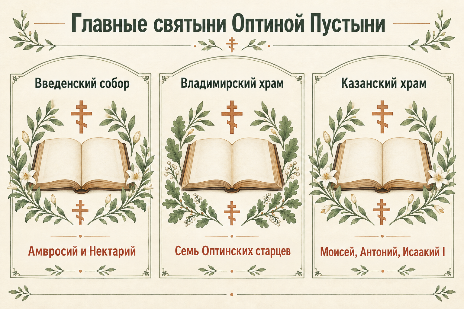 Оптина Пустынь на два дня — богослужения, святыни и подготовка к поездке
