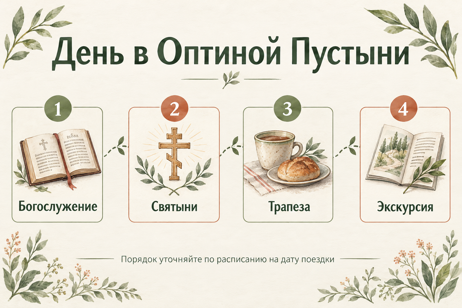 Оптина Пустынь на два дня — богослужения, святыни и подготовка к поездке